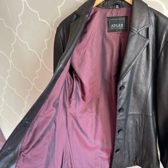 Adler Collection Genuine Leather Jacket – Women’s Size L - Picture 3 of 6